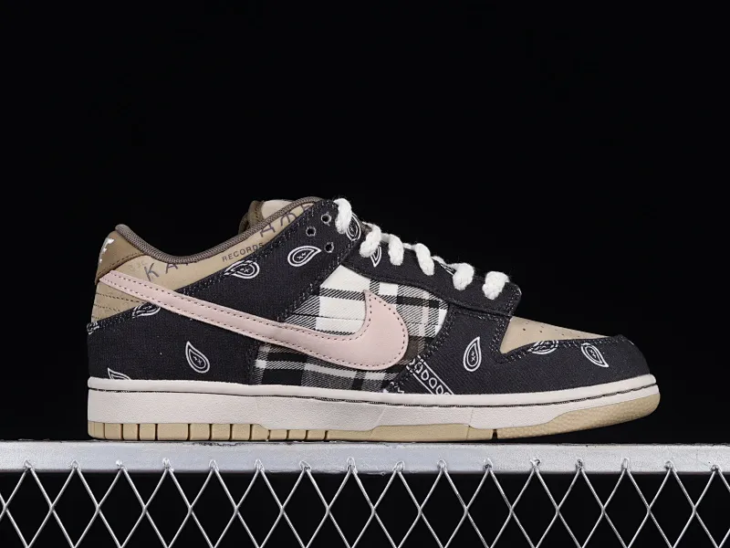 All categories Nk SB Dunk series Nk SB Dunk Low low-top sneakers M version Travis Scott x Nk SB Dunk joint sneakers Cashew fruit SB low-top casual sports skateboard shoes CT5053-001